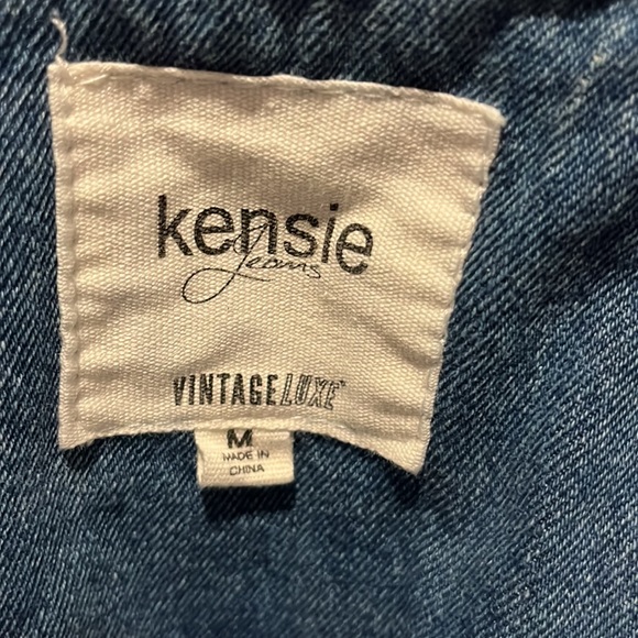 Kensie Jeans Vintage Luxe jacket size M - Picture 3 of 4